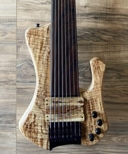 New Extreman Fretless Spalted